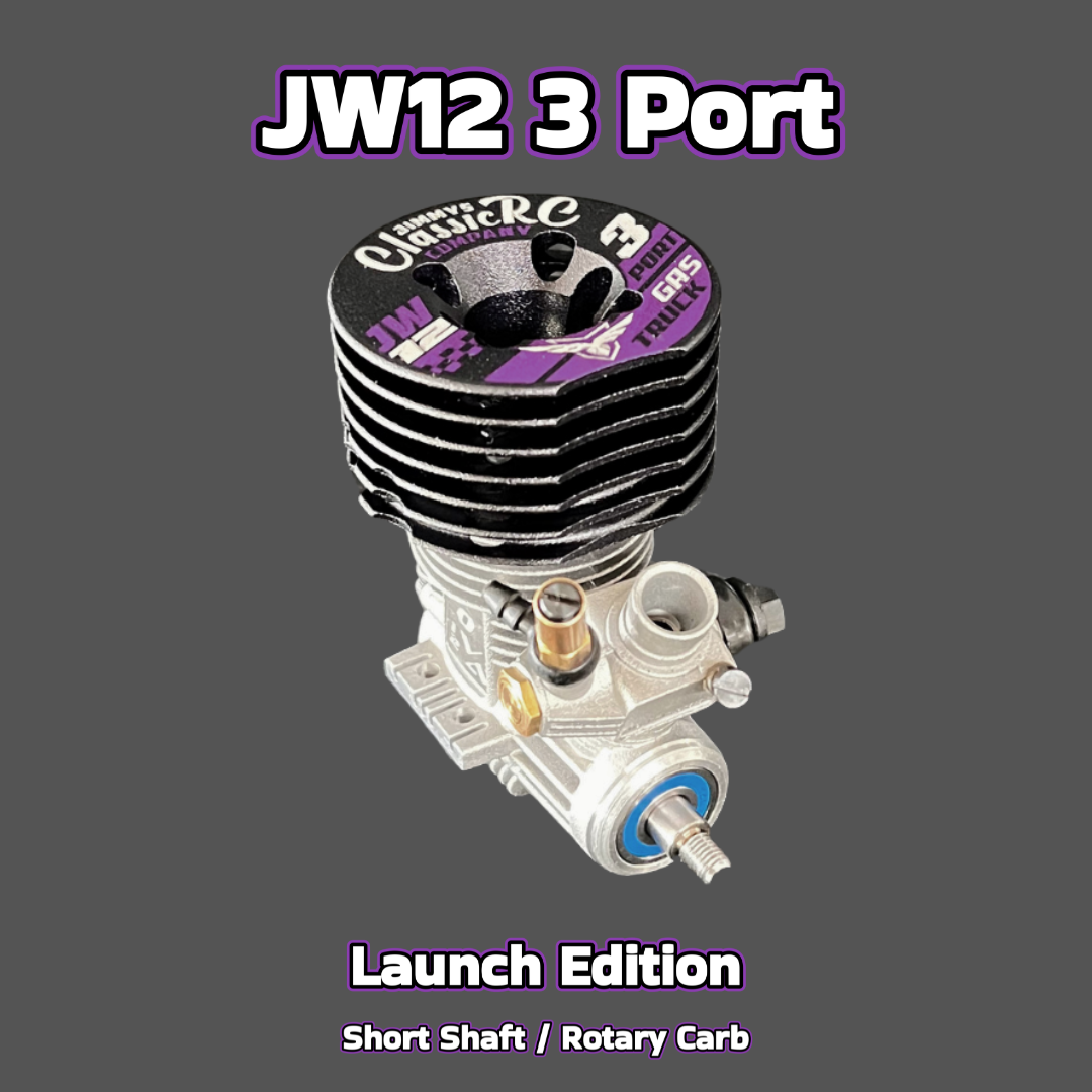 "JW12" 3 Port .12 Off-Road Engine (Launch Edition)