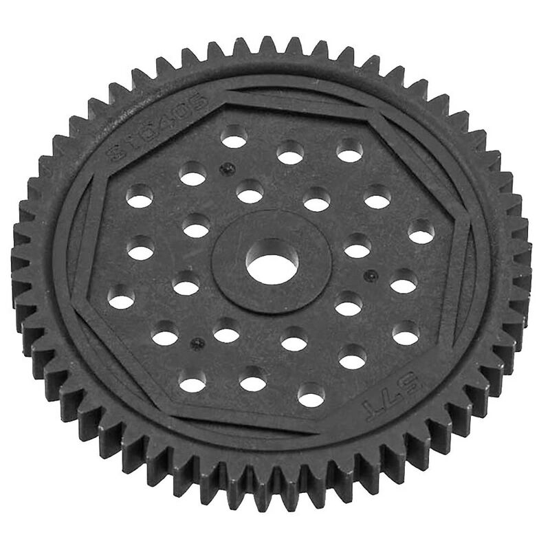 Optional 57T Spur Gear For AE / TLR Conversions