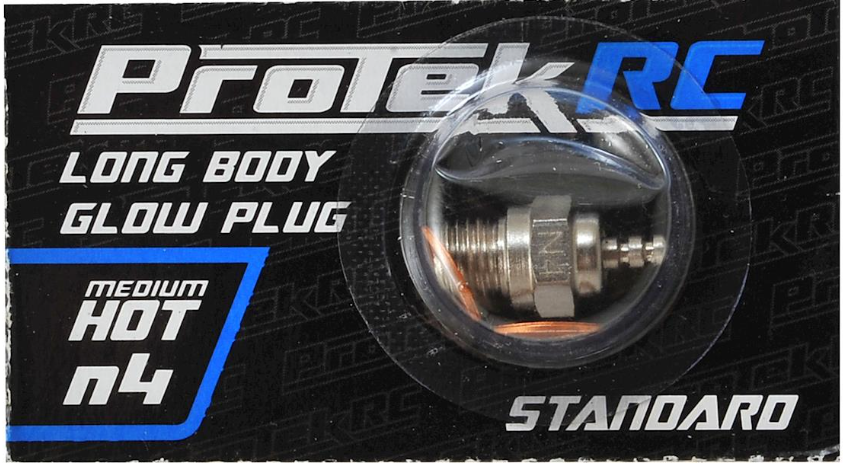 ProTek RC N4 Medium Hot Standard Glow Plug (.12, .15 to .28 Engines)