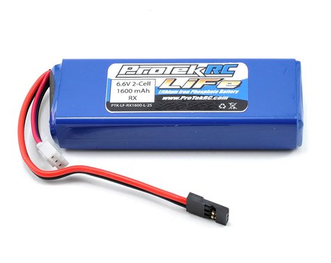 ProTek RC LiFe Receiver Battery Pack (6.6V/1600mAh)